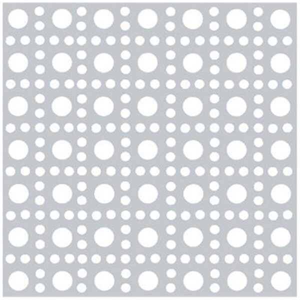 Swivel 11258 36 x 36 in. Silver Aluminium Perfect Sheet SW136711 - main